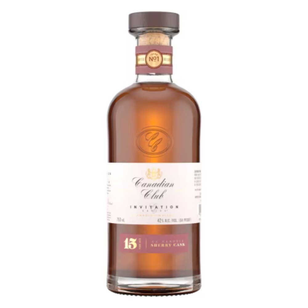 Canadian Club Invitation Series 15 Year Old Sherry Cask Canadian Whisky Canadian Whisky Canadian Club Whisky   
