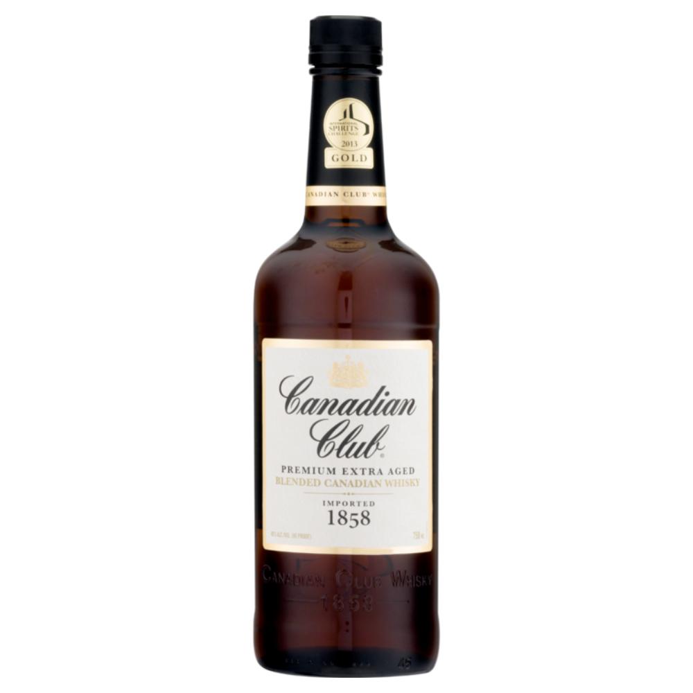 Canadian Club Premium Extra Aged Blended Whisky 750mL Canadian Whisky Canadian Club Whisky   