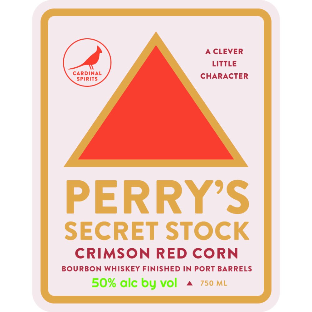 Cardinal Spirits Perry’s Secret Stock Crimson Red Corn Bourbon Bourbon Cardinal Spirits   