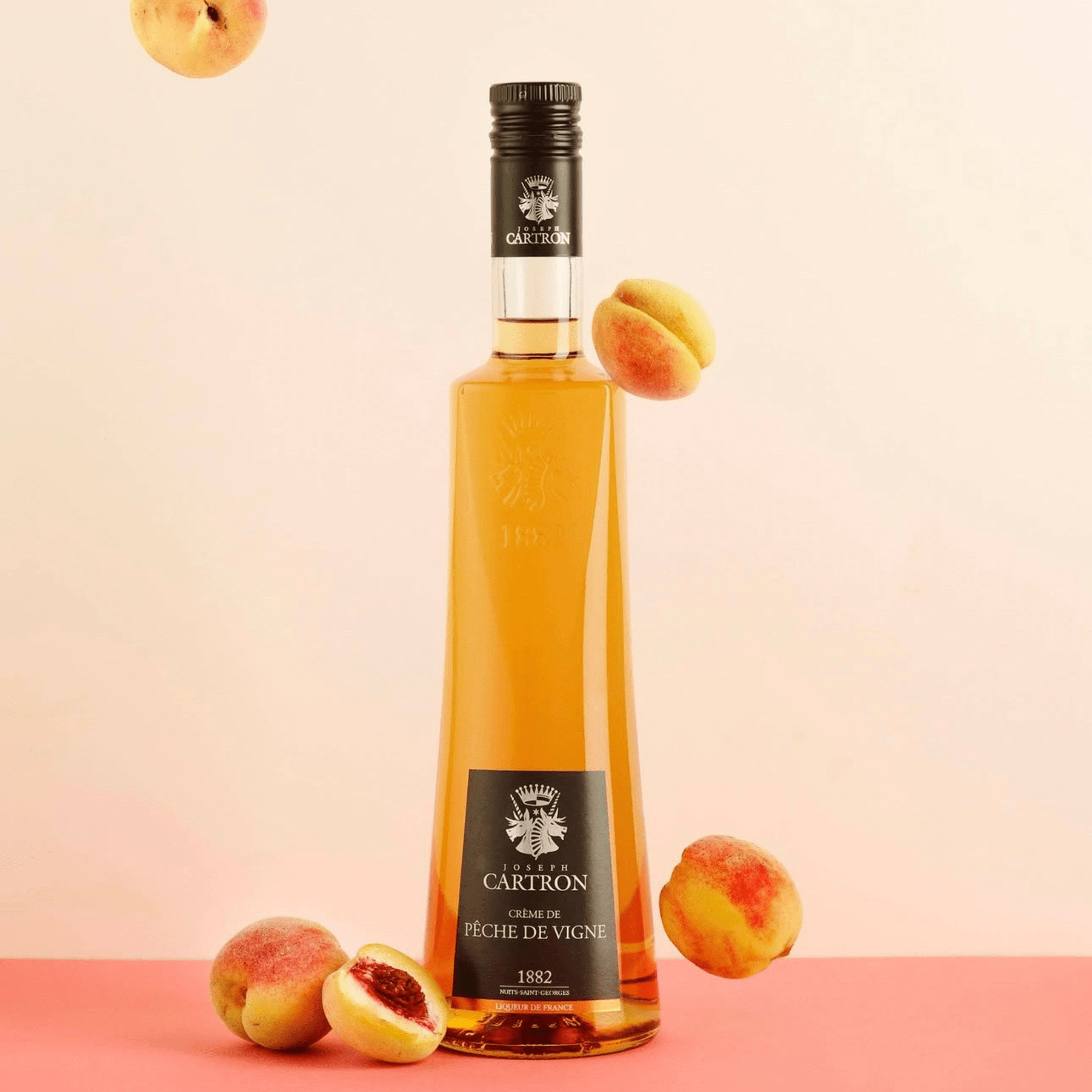 Cartron Crème de Pêche de Vigne (Peach) Liqueur 700 ml - Main Street Liquor