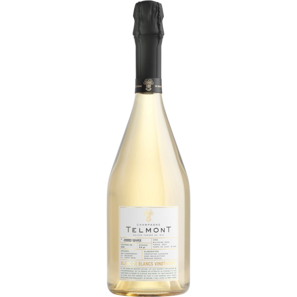 Champagne Telmont Blanc de Blancs Vinothèque 2006 by Leonardo DiCaprio Champagne Champagne Telmont   