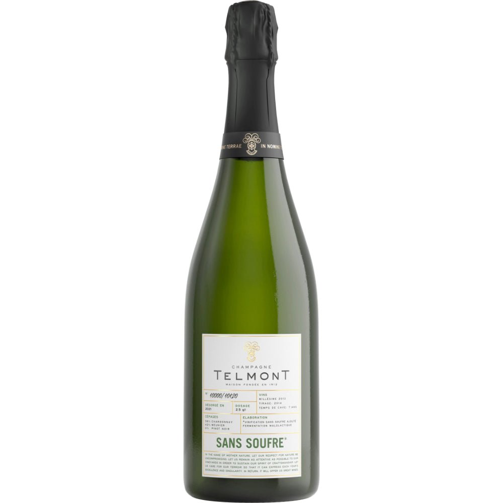 Champagne Telmont Sans Soufre by Leonardo DiCaprio Champagne Champagne Telmont   