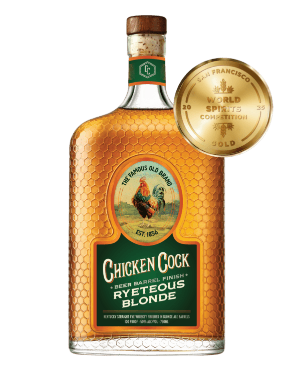 Chicken Cock Ryeteous Blonde Kentucky Straight Rye Whiskey (PRE-ORDER) Chicken Cock Whiskey