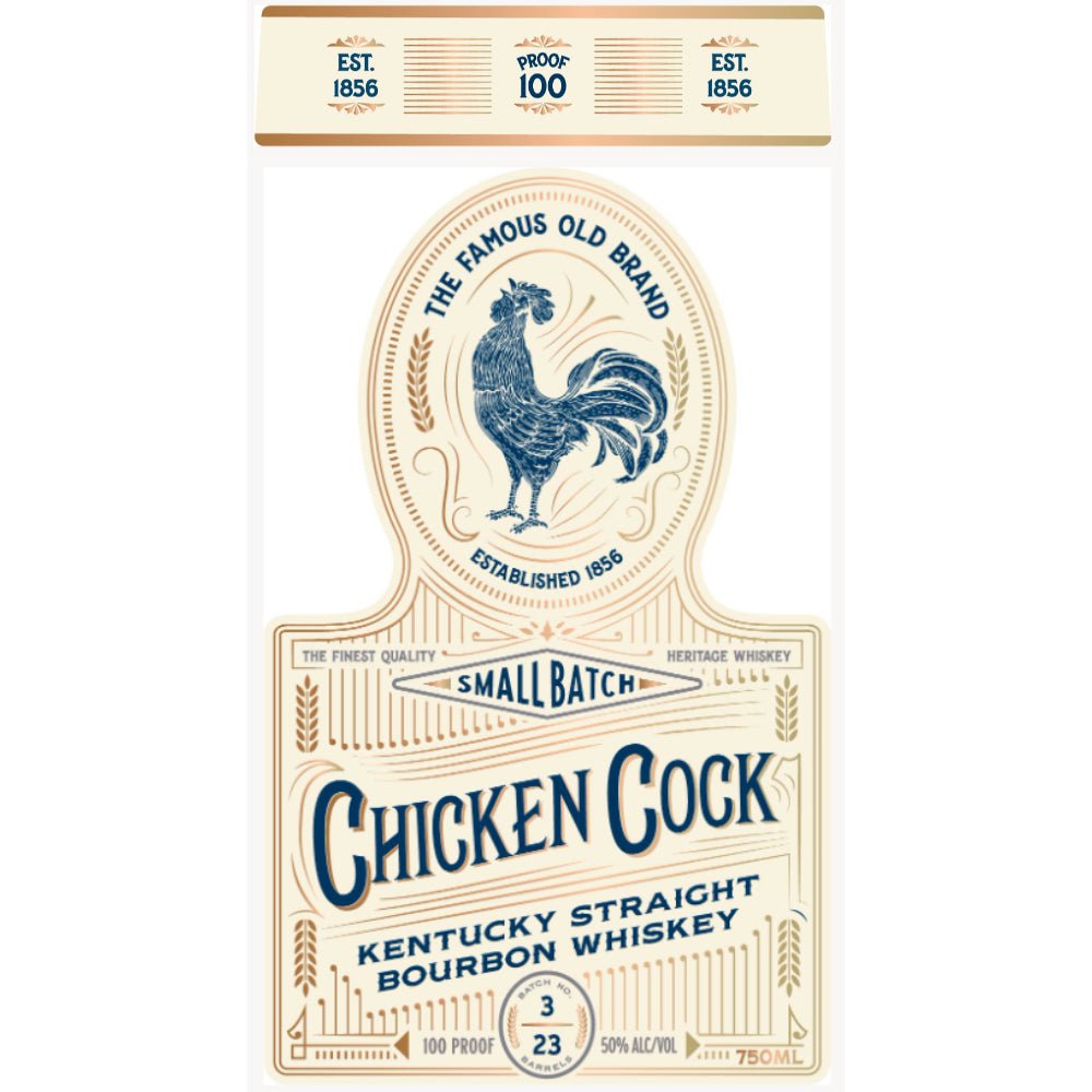 Chicken Cock Small Batch Kentucky Straight Bourbon Bourbon Chicken Cock Whiskey   