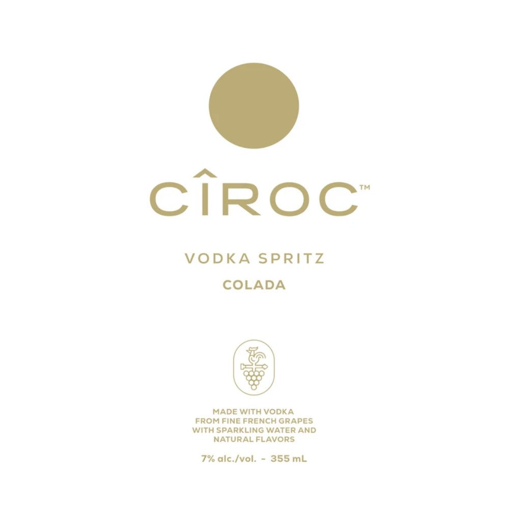 Ciroc Vodka Spritz Colada 4PK Cans Ready-To-Drink Cocktails CÎROC   