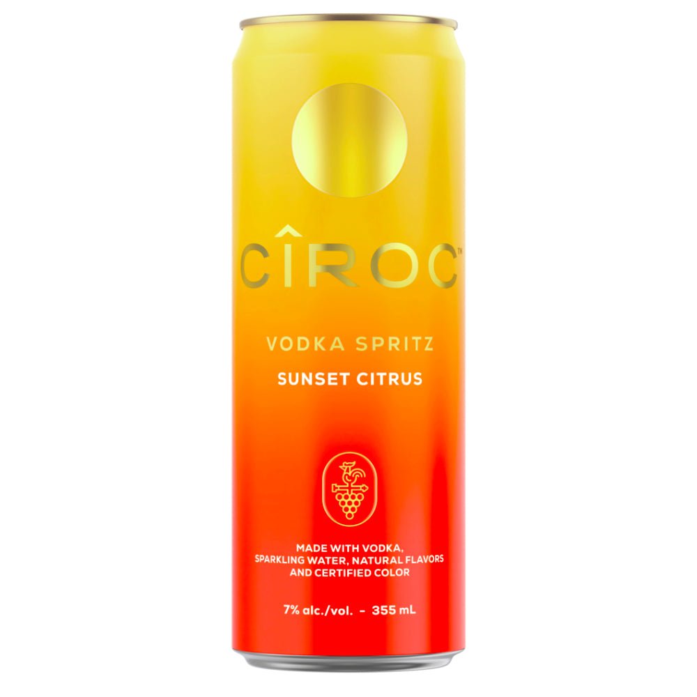 Ciroc Vodka Spritz Sunset Citrus 4PK Cans Ready-To-Drink Cocktails CÎROC   