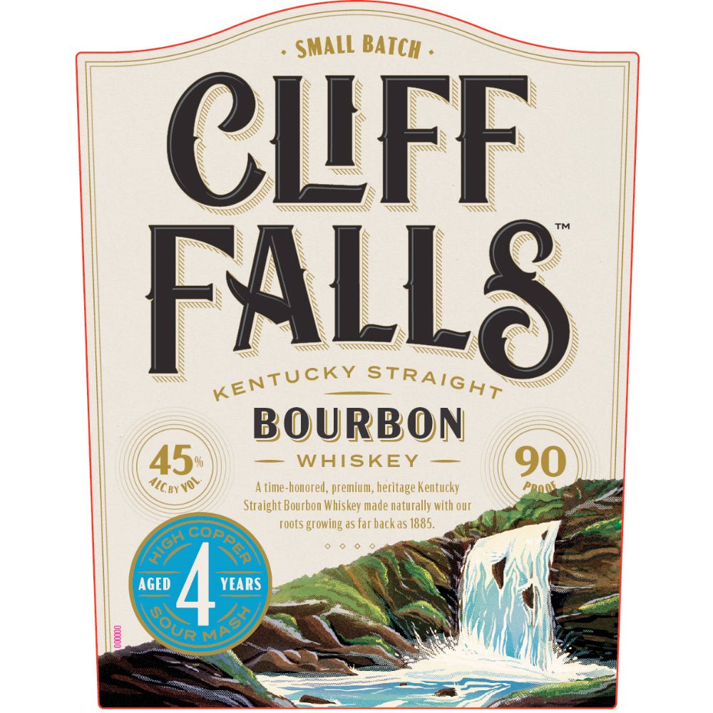 Cliff Falls 4 Year Old Kentucky Straight Bourbon Bourbon Cliff Falls   