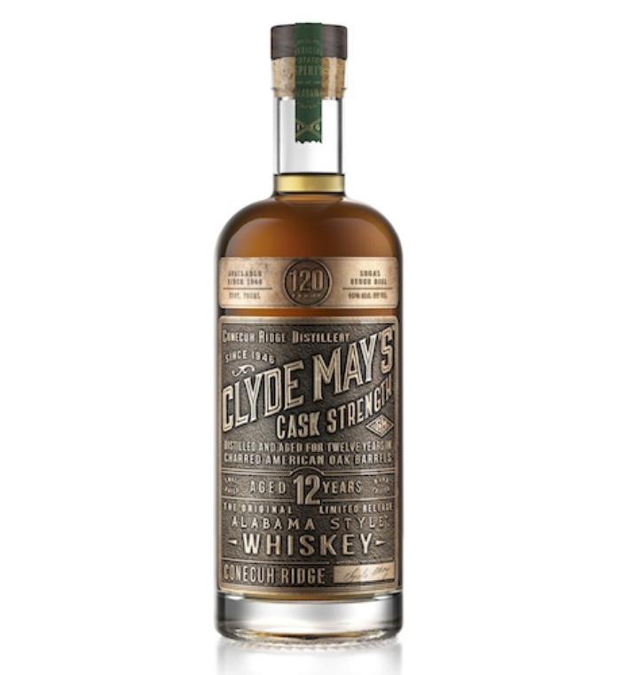 Clyde May’s 12 Year Old Cask Strength Bourbon Clyde May's   