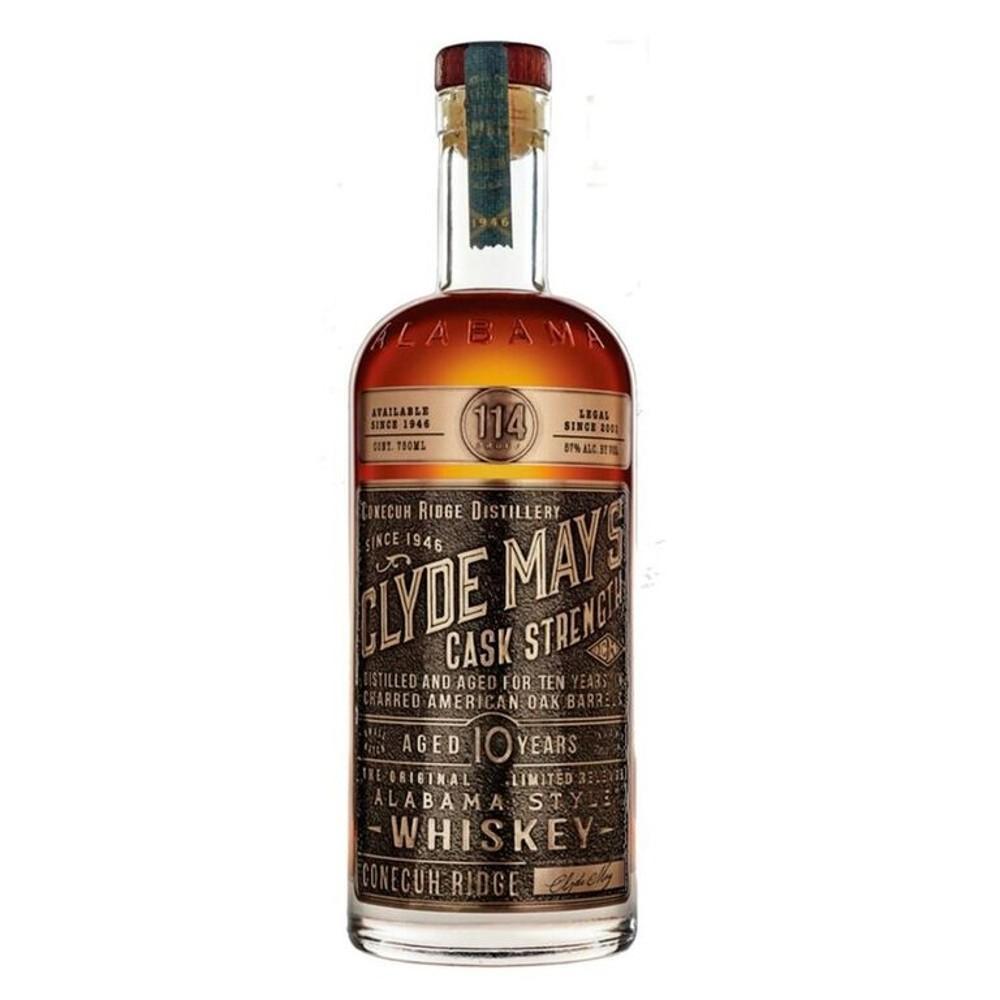 Clyde May's Alabama Style 10 Year Old Cask Strength Bourbon Clyde May's   