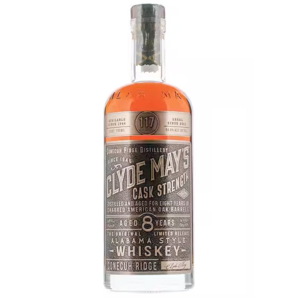 Clyde May’s Cask Strength 8 Year Old Bourbon Bourbon Clyde May's   