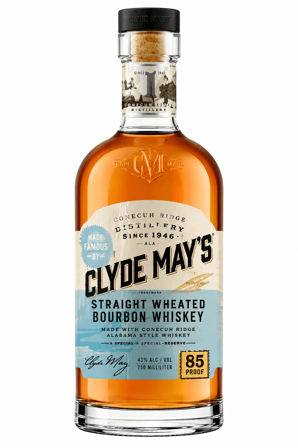 Clyde May’s Straight Wheated Bourbon Whiskey - BuyMyLiquor