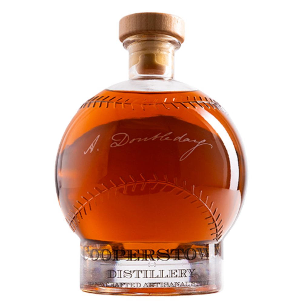 Cooperstown Distillery The Triple Play Baseball Gift Set 750ml Bourbon Cooperstown Distillery   