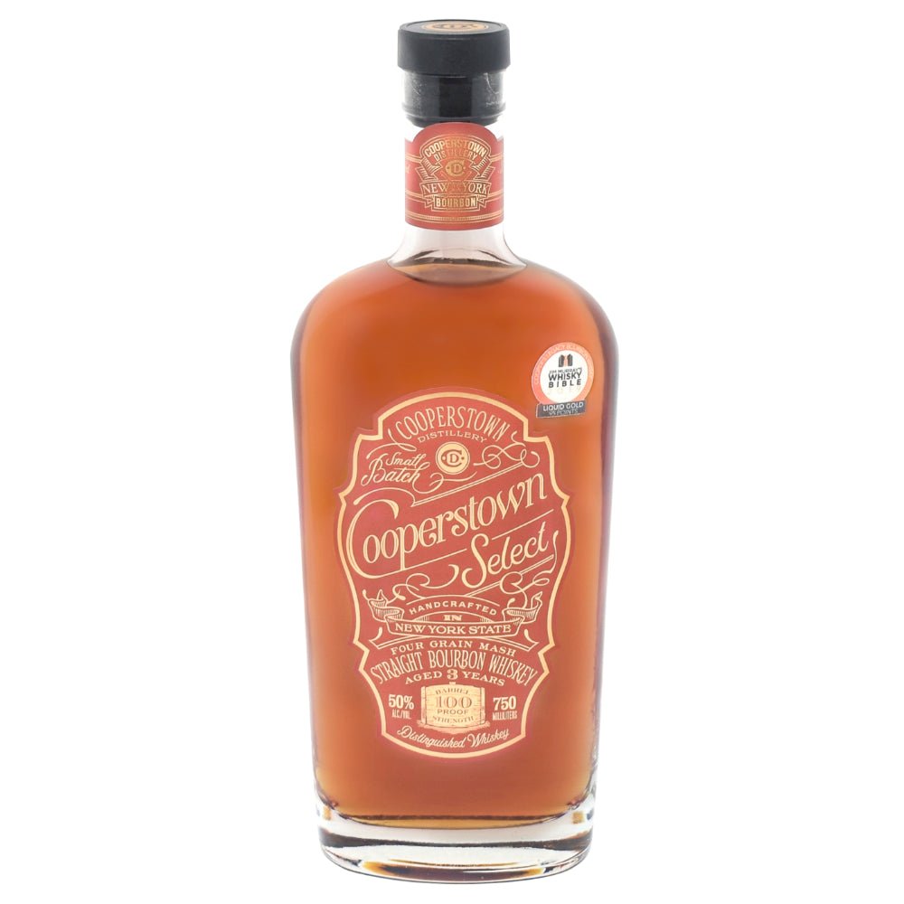 Cooperstown Select Four Grain Mash 3 Year Old Bourbon Bourbon Cooperstown Distillery   