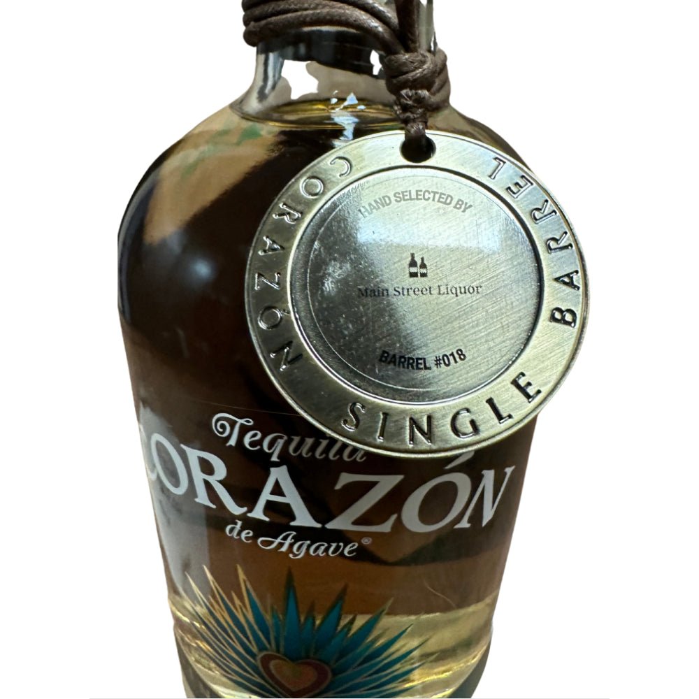 Corazon Tequila Anejo Single Barrel Aged in William Larue Weller Barrels By Main Street Liquor - Main Street Liquor