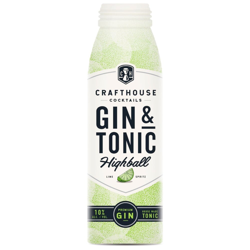 Crafthouse Cocktails Gin & Tonic Highball 375mL Ready-To-Drink Cocktails Crafthouse Cocktails   