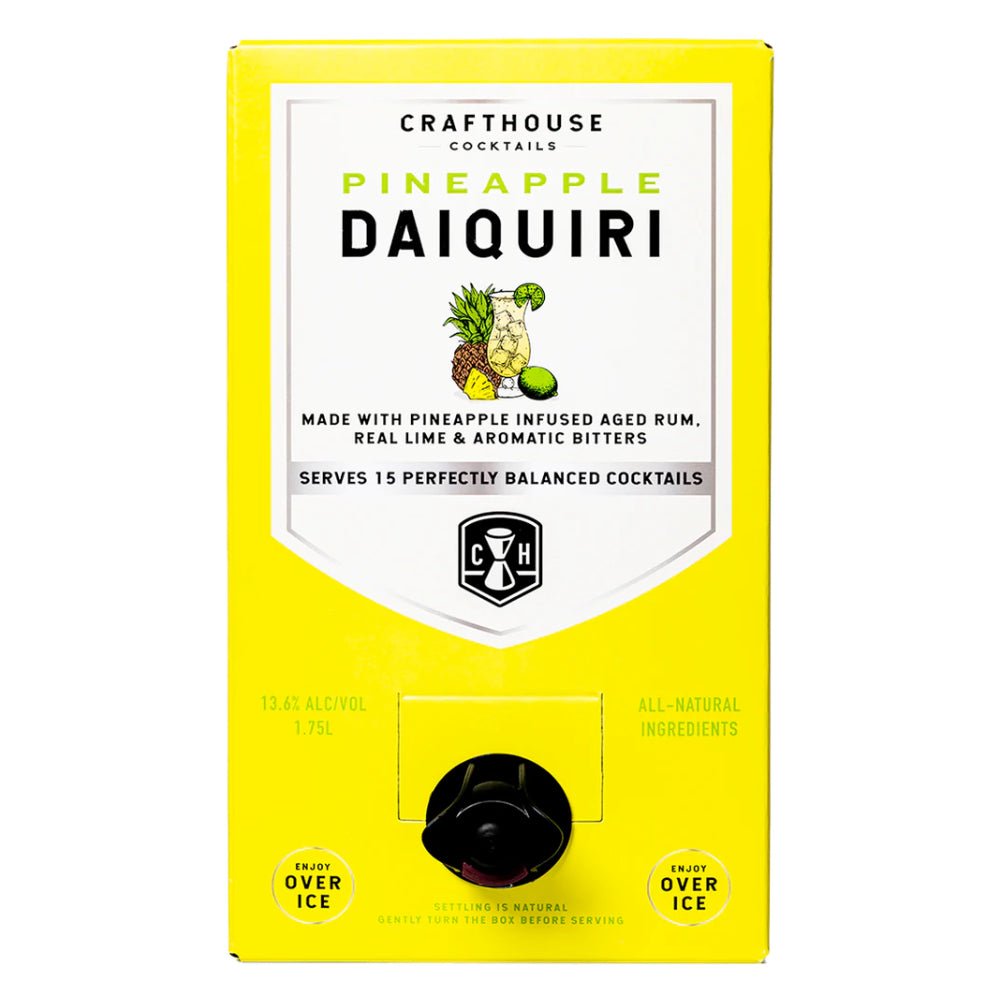 Crafthouse Cocktails Pineapple Daiquiri 1.75L Ready-To-Drink Cocktails Crafthouse Cocktails   