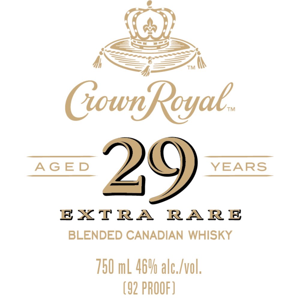 Crown Royal 29 Year Old Extra Rare Canadian Whisky Crown Royal   