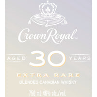 Thumbnail for Crown Royal 30 Year Old Extra Rare Blended Whisky Canadian Whisky Crown Royal   