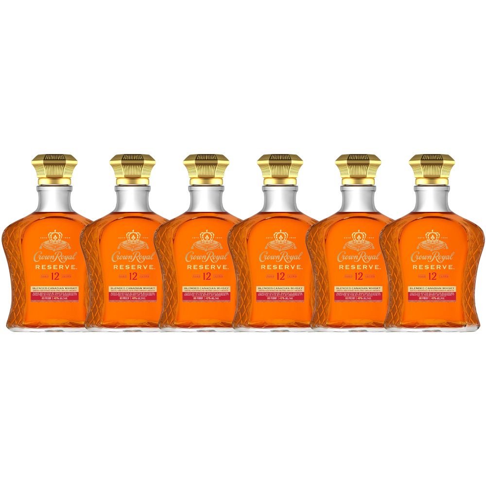Crown Royal Reserve 12 Year Blended Canadian Whisky 6 - Pack (PRE - ORDER) - Main Street Liquor
