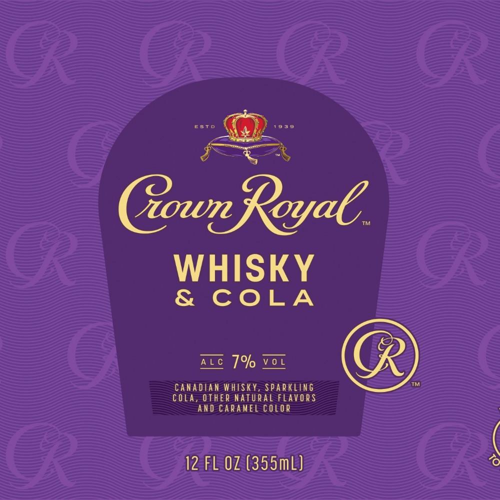 Crown Royal Whisky & Cola Hard Seltzer Crown Royal   