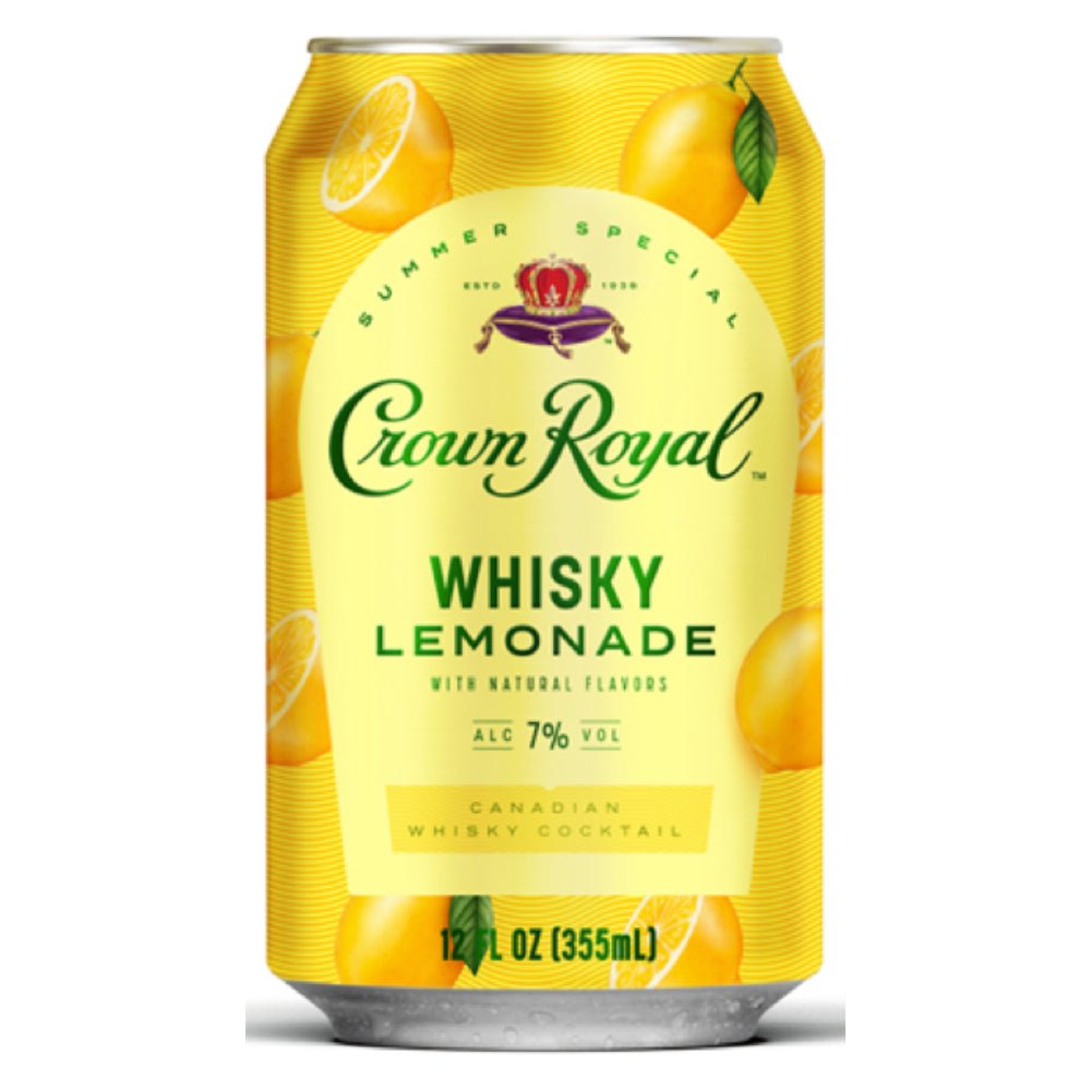 Crown Royal Whisky Lemonade Canned Cocktails 4 Pack Canned Cocktails Crown Royal   