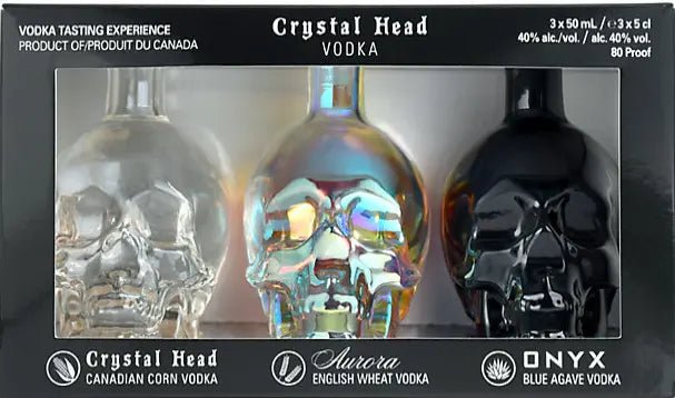 Crystal Head Vodka 3 x 50ml Mini Pack - Main Street Liquor