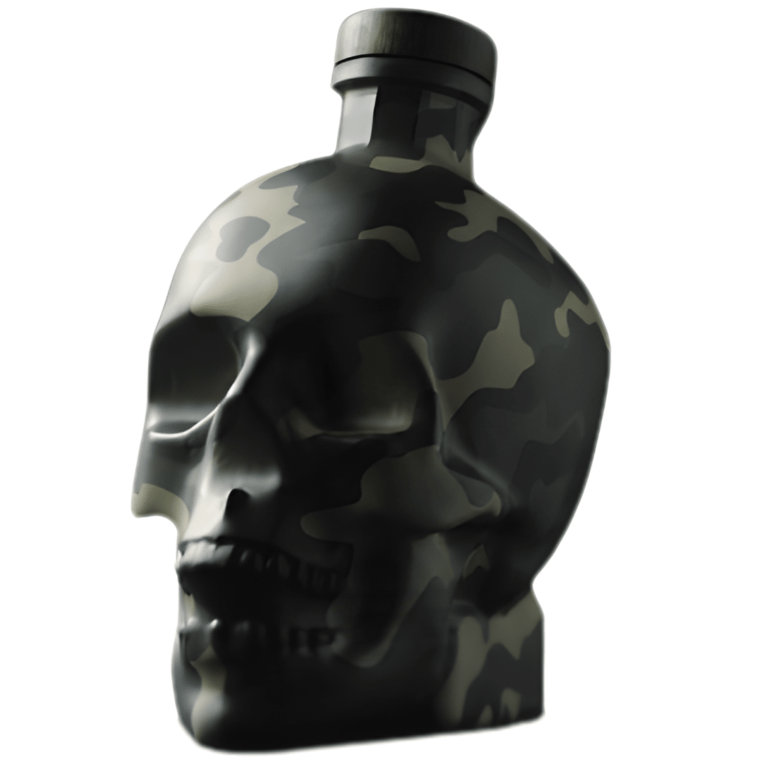 Crystal Head Vodka Camo Veteran Tribute Limited Edition - Main Street Liquor