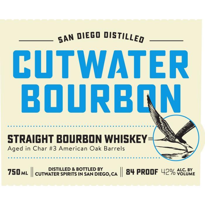 Cutwater Straight Bourbon Bourbon Cutwater Spirits   