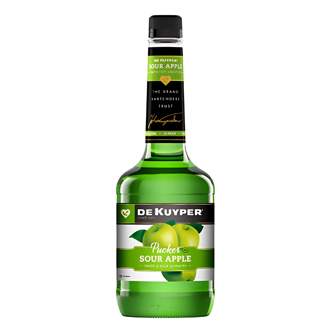 De Kuyper Pucker Sour Apple Liqueur - Main Street Liquor