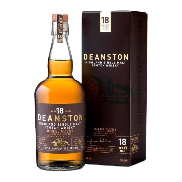 Deanston 18 Year Old Bourbon Finish Scotch Deanston Whisky   