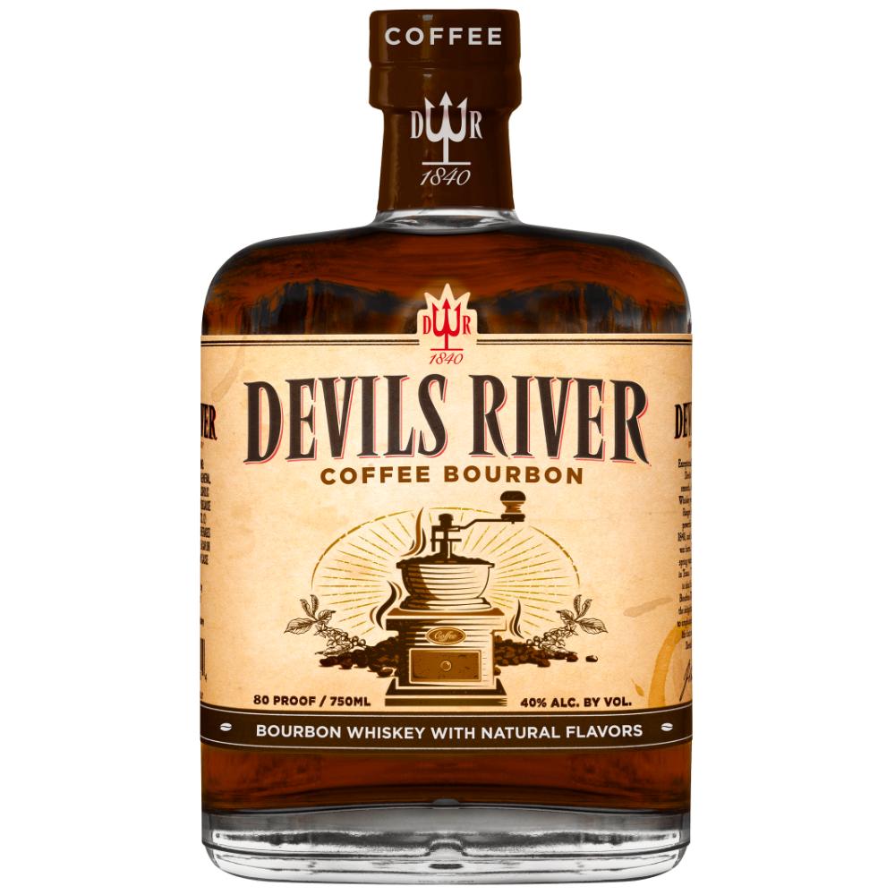 Devils River Coffee Bourbon Whiskey Bourbon Devils River Whiskey   