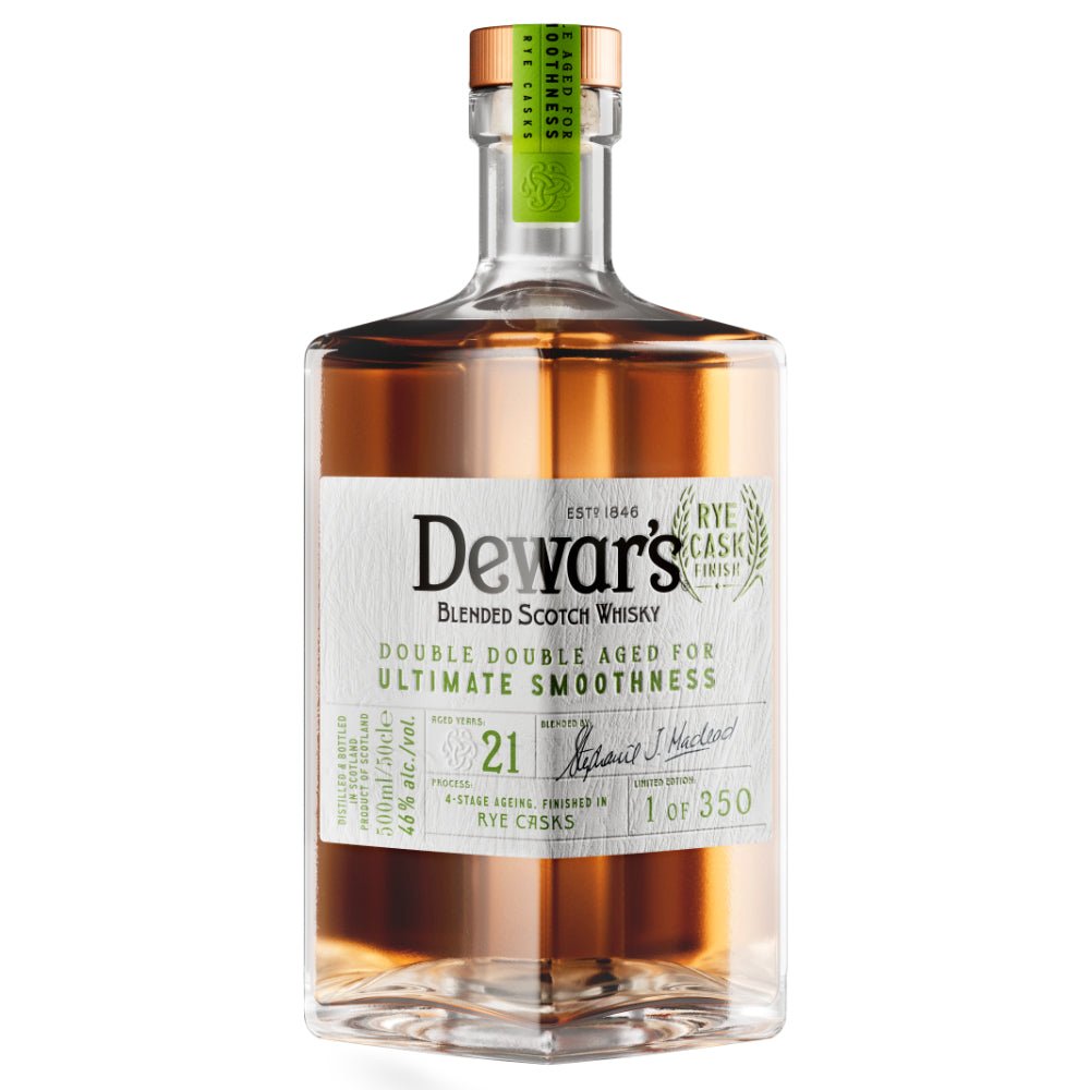 Dewar’s x Blockbar Double Double 21 year old Rye Cask Finish Scotch Dewar's   