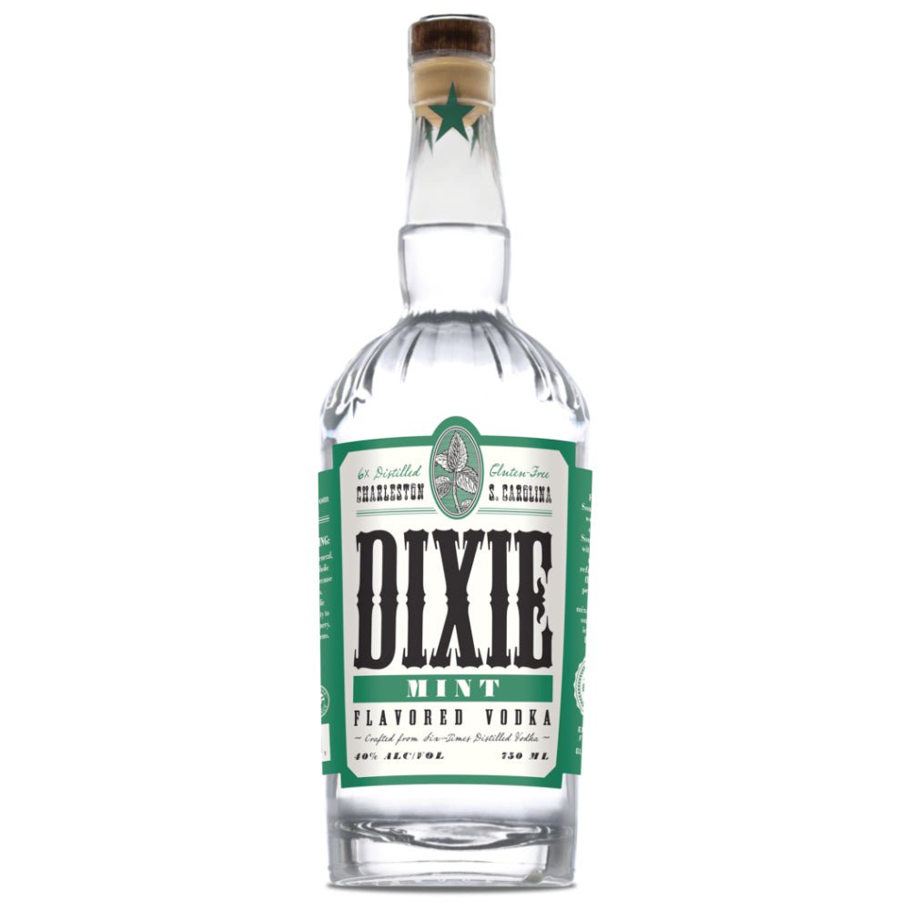 Dixie Mint Flavored Vodka Vodka Dixie Vodka   