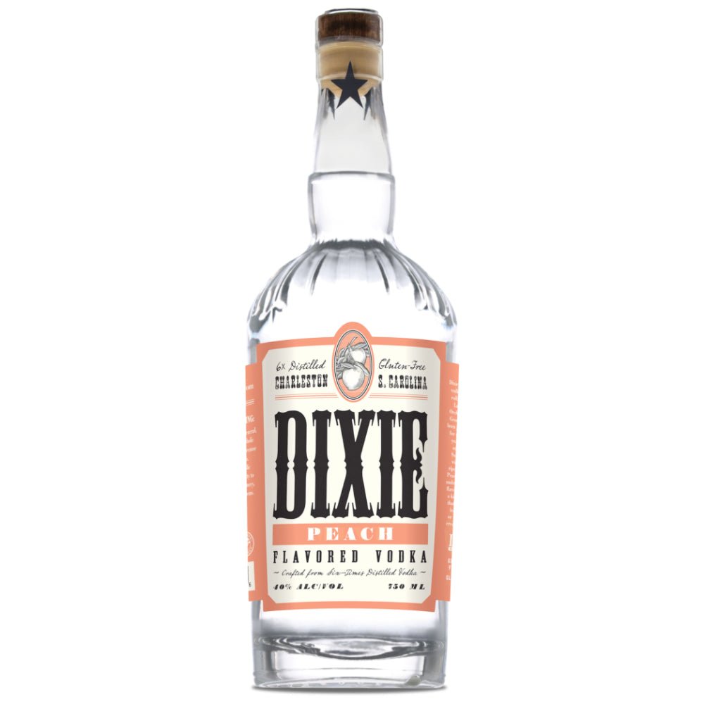 Dixie Peach Flavored Vodka 1L Vodka Dixie Vodka   