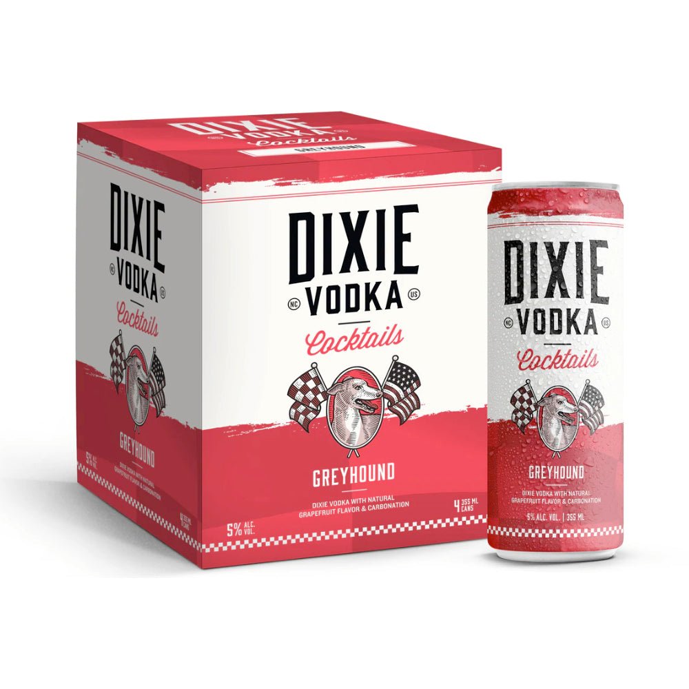 Dixie Vodka Cocktails Greyhound 4PK Canned Cocktails Dixie Vodka   
