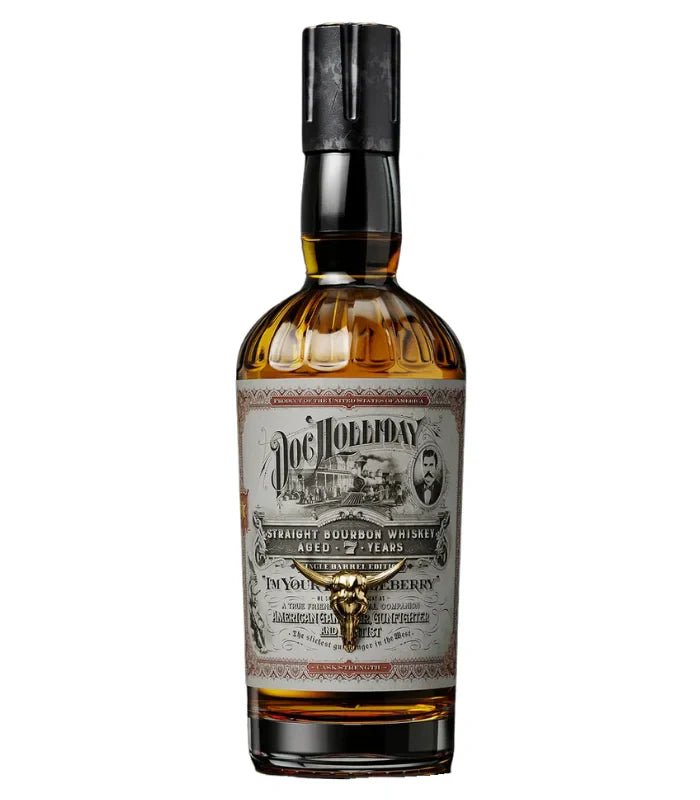 Doc Holliday 7 Year Cask Strength Straight Bourbon 750mL - Main Street Liquor