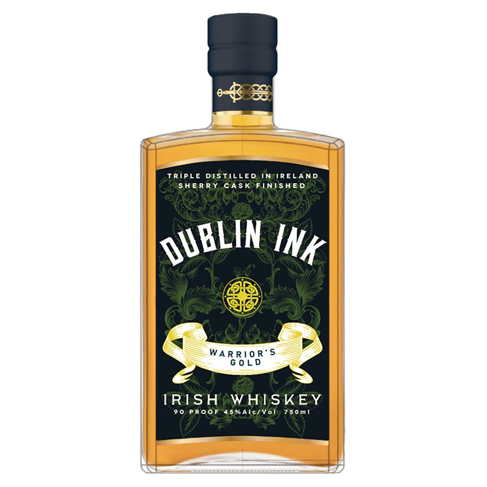Dublin Ink Warriors Gold Irish Whiskey Irish whiskey Dublin Ink   