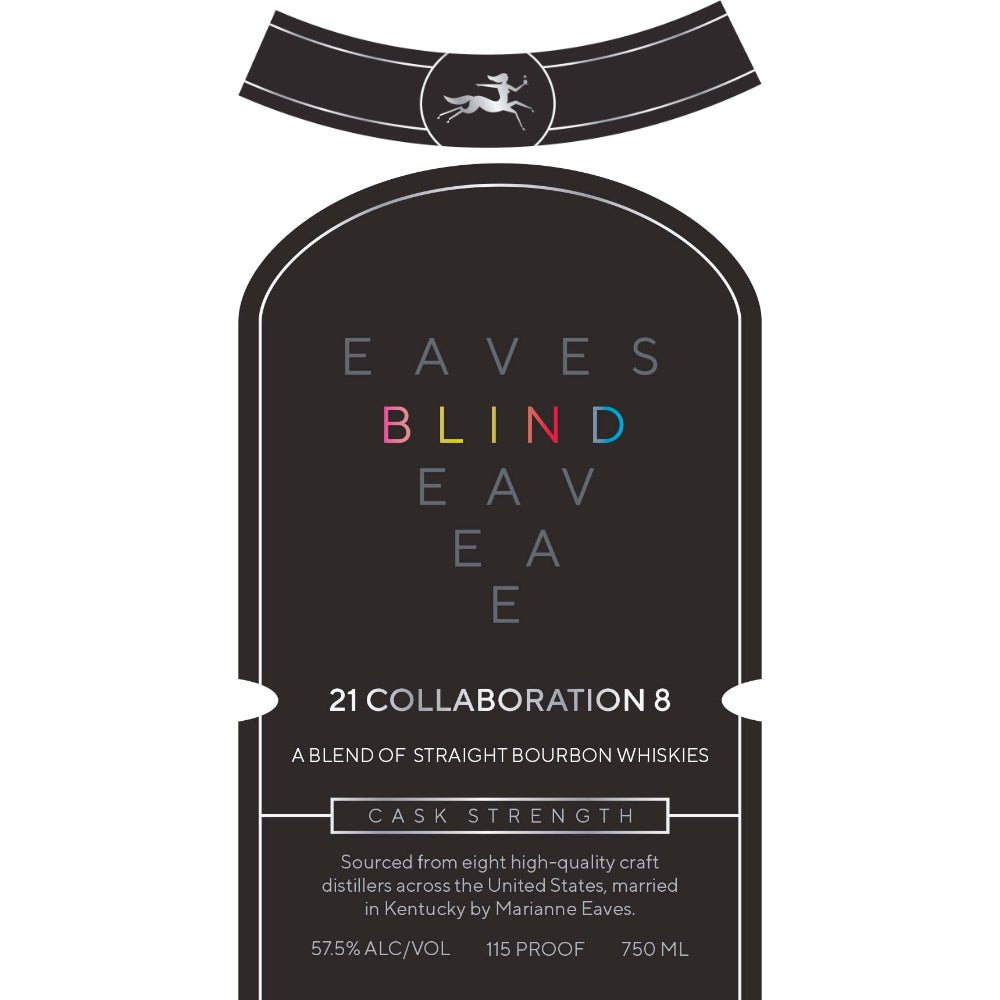 Eaves Blind 21 Collaboration 8 Blend Bourbon Bourbon Eaves Blind   