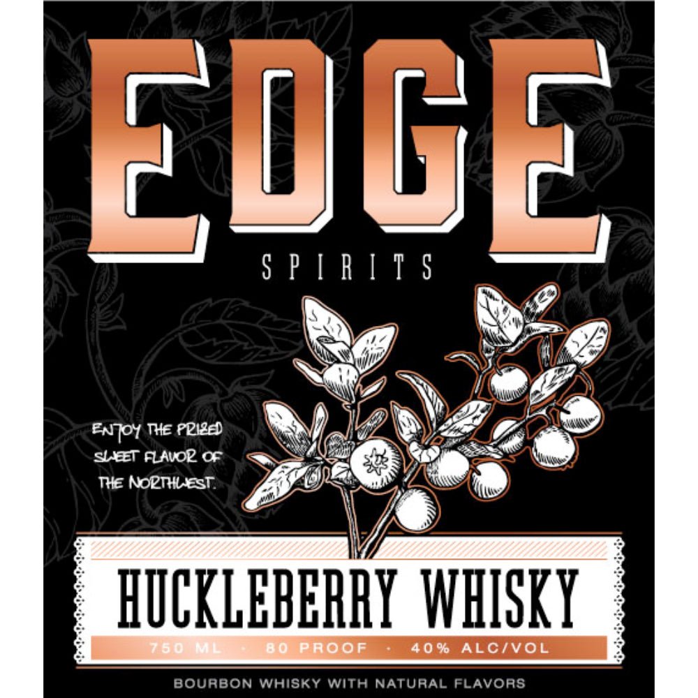 Edge Huckleberry Whisky American Whiskey Edge Brewing Co.   
