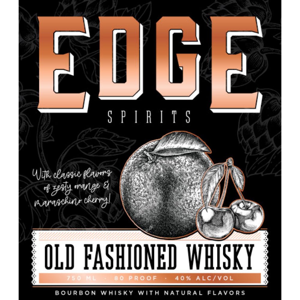 Edge Old Fashioned Whisky Ready-To-Drink Cocktails Edge Brewing Co.   