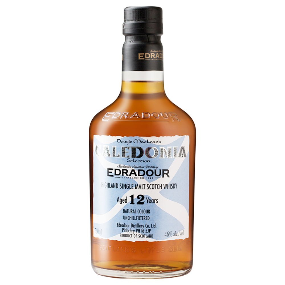 Edradour 12 Year Old Caledonia Single Malt Scotch Scotch Edradour Distillery   