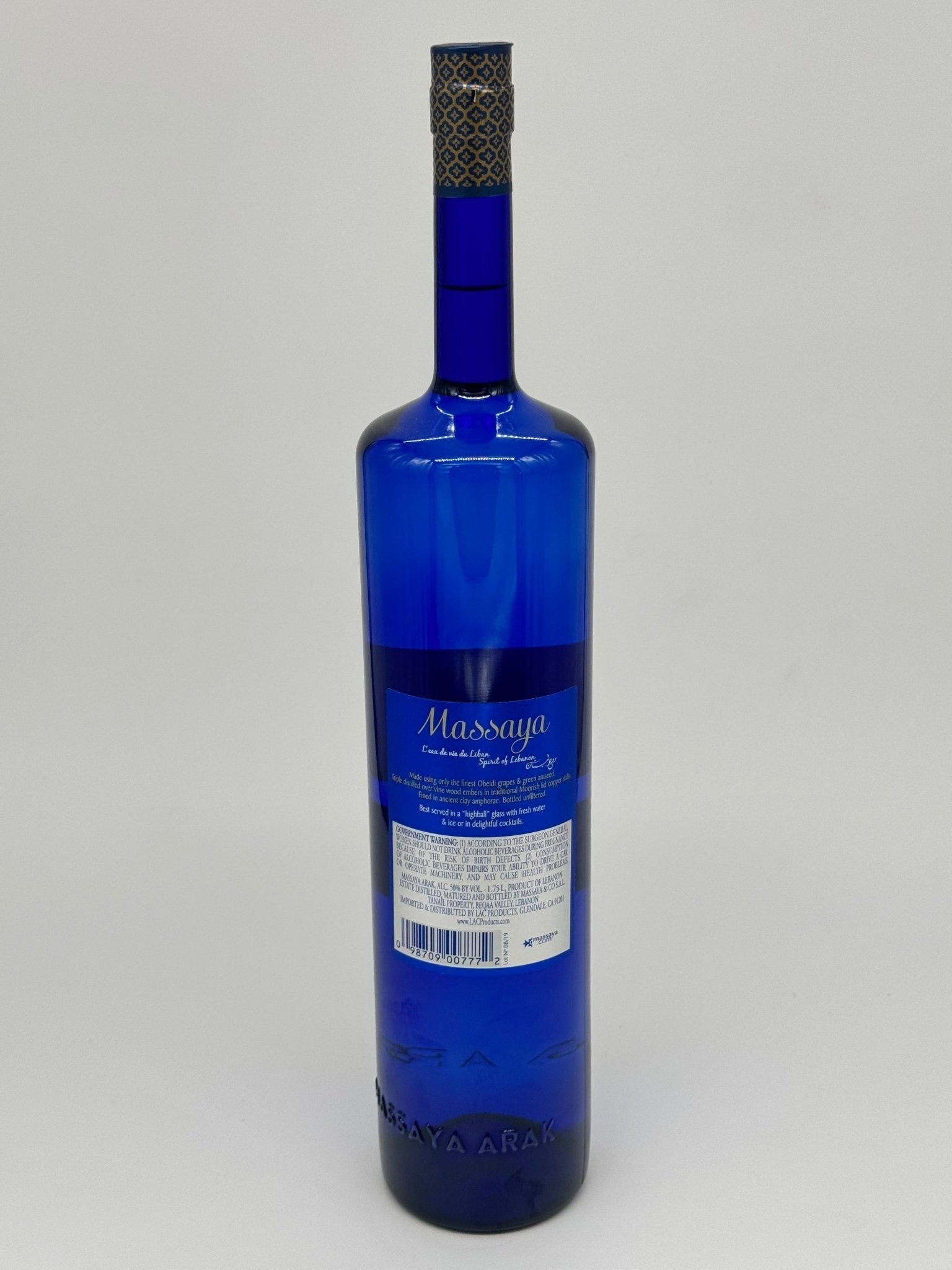 El Massaya Arak 1.75L | Premium Large-Format Lebanese Arak