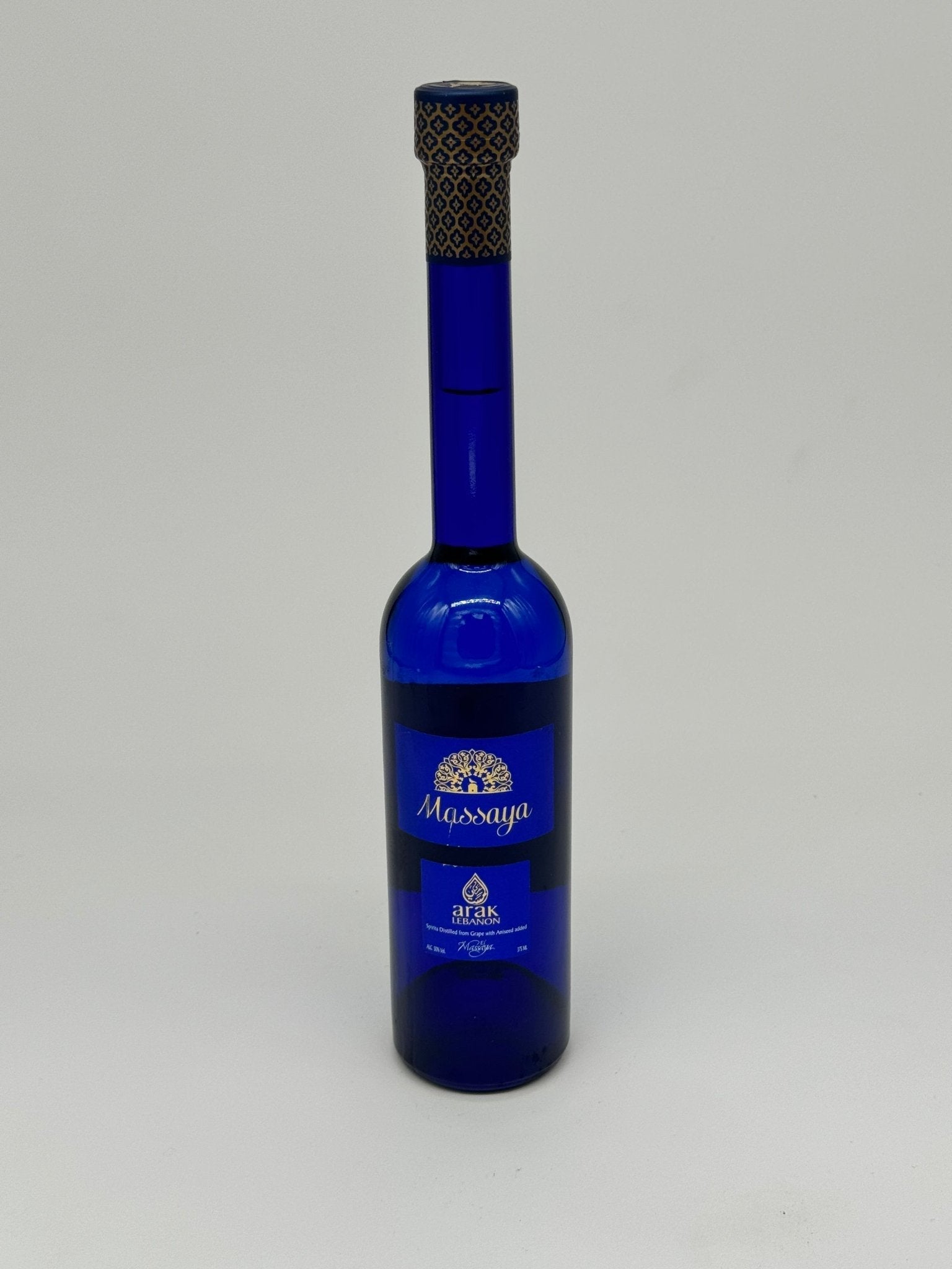El Massaya Arak 375mL | Premium Lebanese Arak in Elegant Blue Bottle