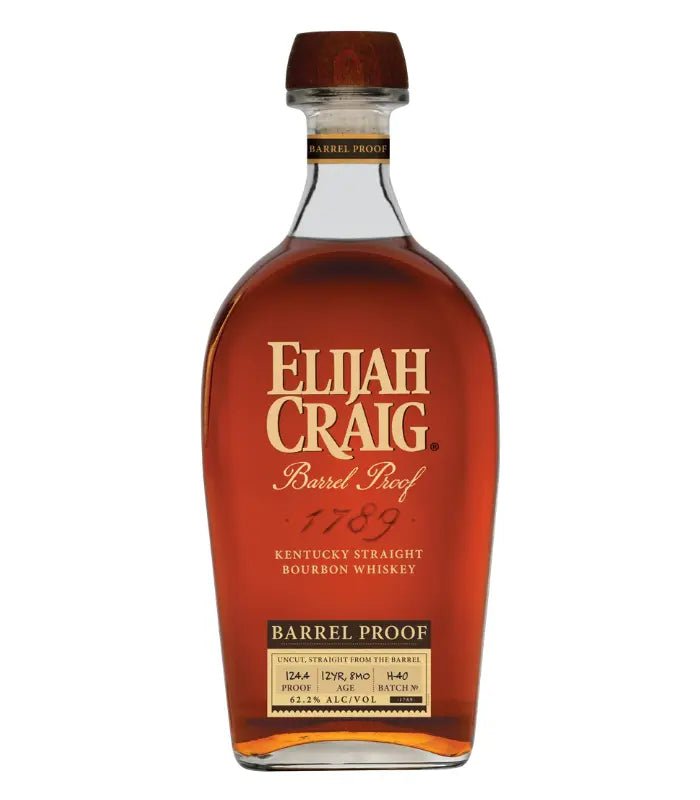 Elijah Craig Barrel Proof 12 Year Bourbon Batch H-40 124.4 Proof (Pre-Order) - BuyMyLiquor