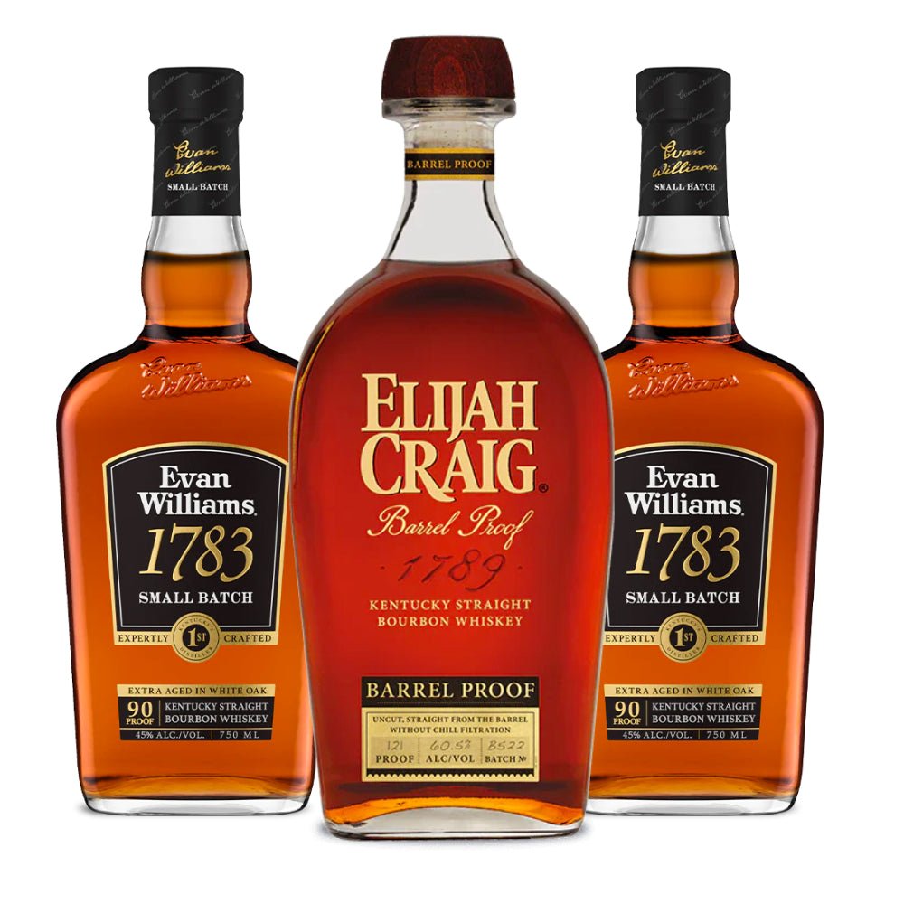 Elijah Craig Barrel Proof Batch B522 + 2 FREE Bottles Bourbon Elijah Craig   