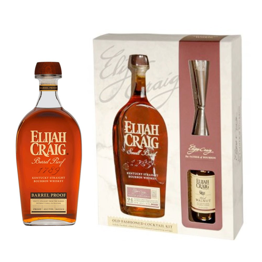 Elijah Craig Barrel Proof & Old Fashioned Syrup Kit Bundle Bourbon Elijah Craig   