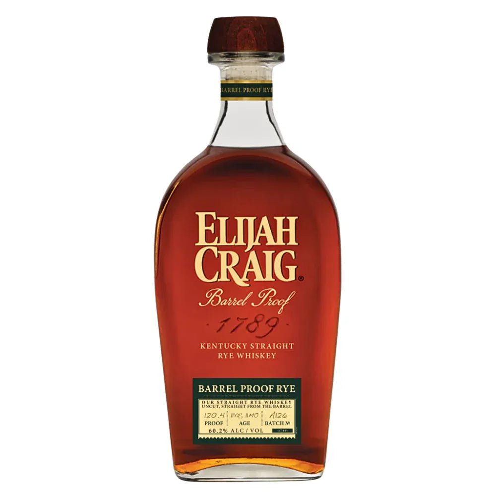 Elijah Craig Barrel Proof Rye Batch A126 - Main Street Liquor