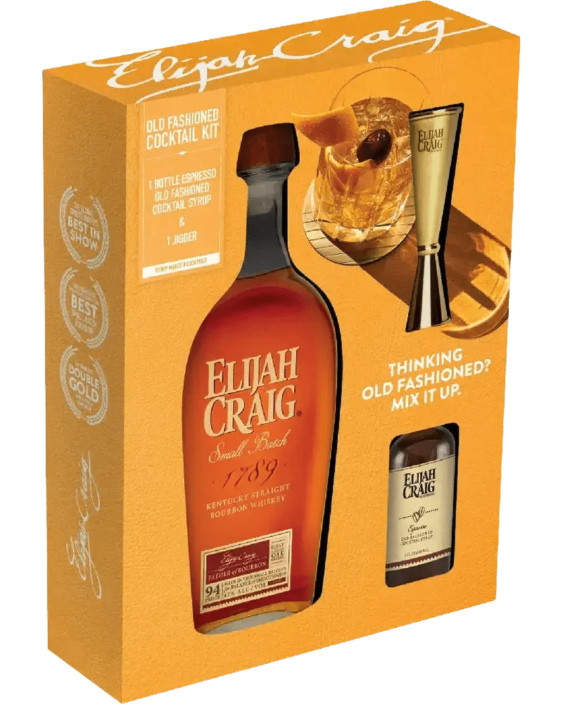 Elijah Craig Small Batch Bourbon Old Fashioned Cocktail Kit - Main Street Liquor