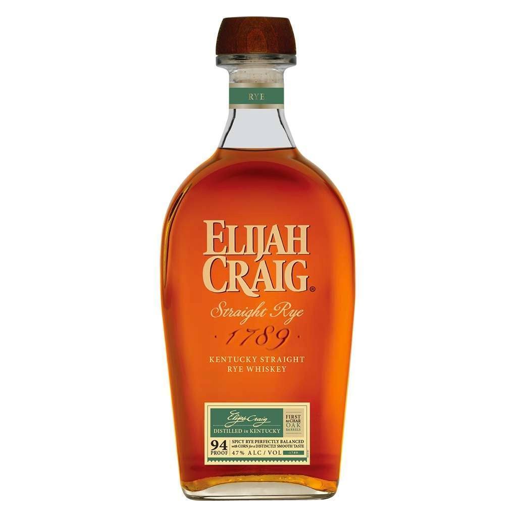 Elijah Craig Straight Rye Whiskey Rye Whiskey Elijah Craig   