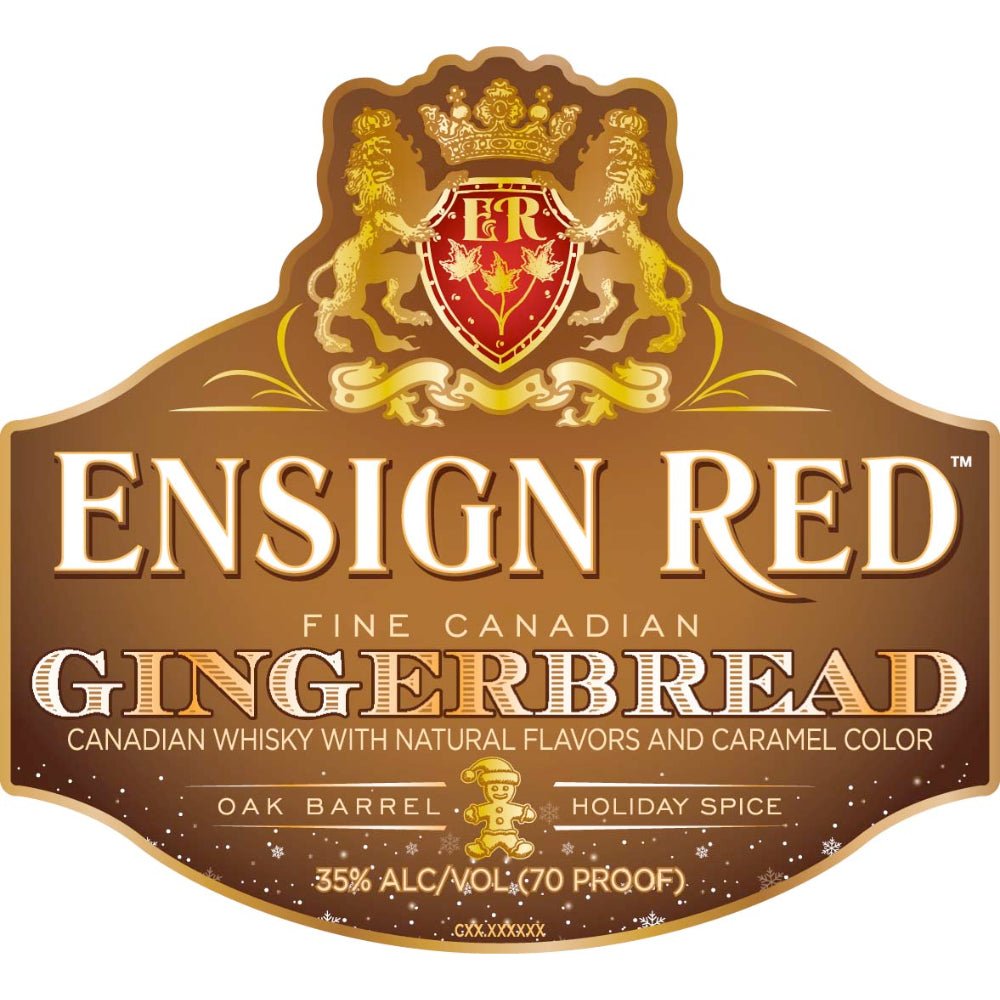 Ensign Red Gingerbread Canadian Whisky Canadian Whisky Ensign Red   